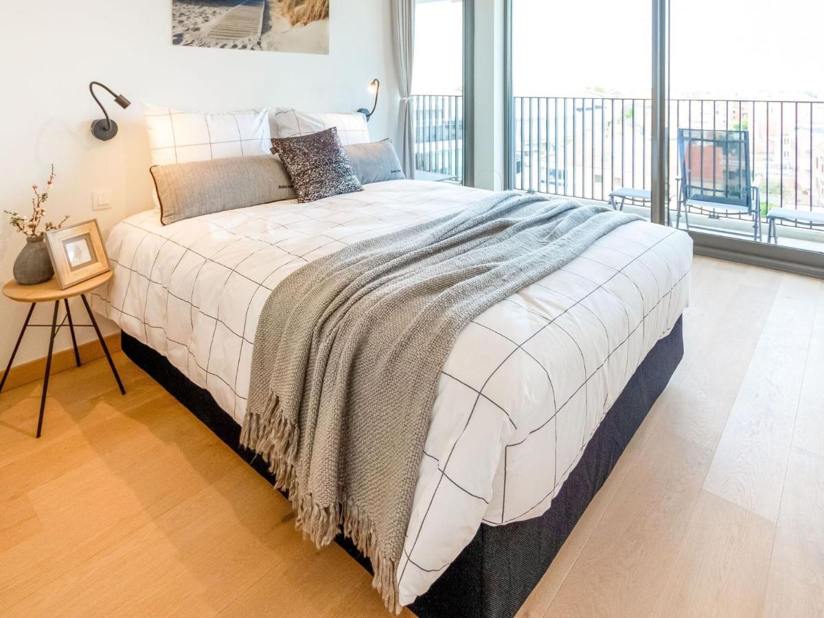 Luxurious Crystal Sea View Apartment With 2 Terraces Oostende Rum bild