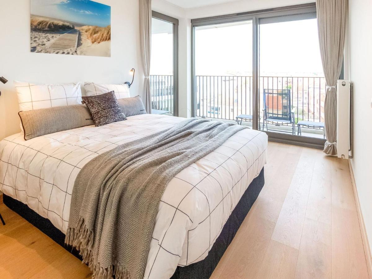 Luxurious Crystal Sea View Apartment With 2 Terraces Oostende Exteriör bild