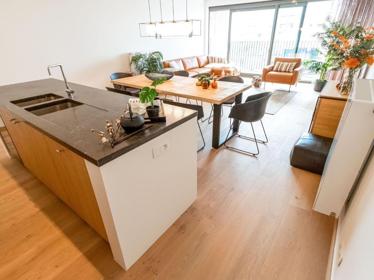 Luxurious Crystal Sea View Apartment With 2 Terraces Oostende Exteriör bild